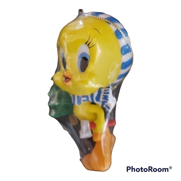 𝅺luney Tunes Tweety Bird Goebel Twee Time Ornament Porcelain Warner Broth… - Picture 4 of 11